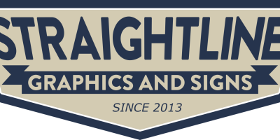Straightline Graphics and Signs logo in Ladysmith BC vehicle wraps signage branding company